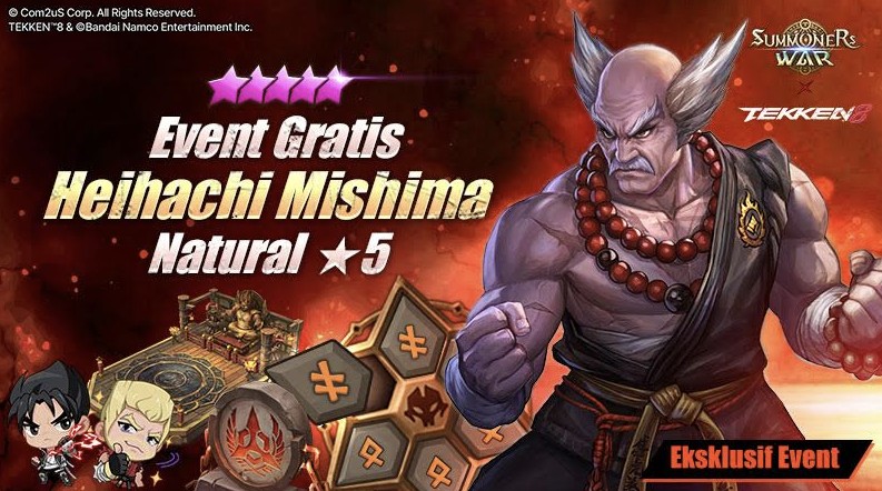 Bangkitkan Naluri Bertarung! Summoners War Hadirkan Update Kolaborasi Epik dengan TEKKEN 8