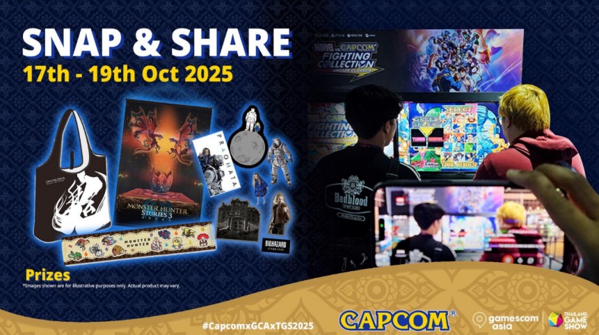 Capcom Umumkan Aktivitas Fan Engagement di gamescom asia x Thailand Game Show 2025