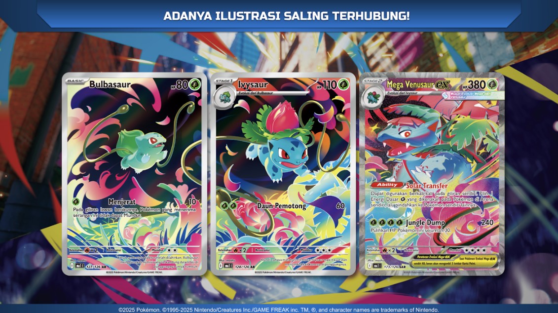 Seri “Evolusi Mega” Resmi Hadir di Indonesia: Era Pokémon MA Dimulai, Format Baru, dan Instalasi Raksasa