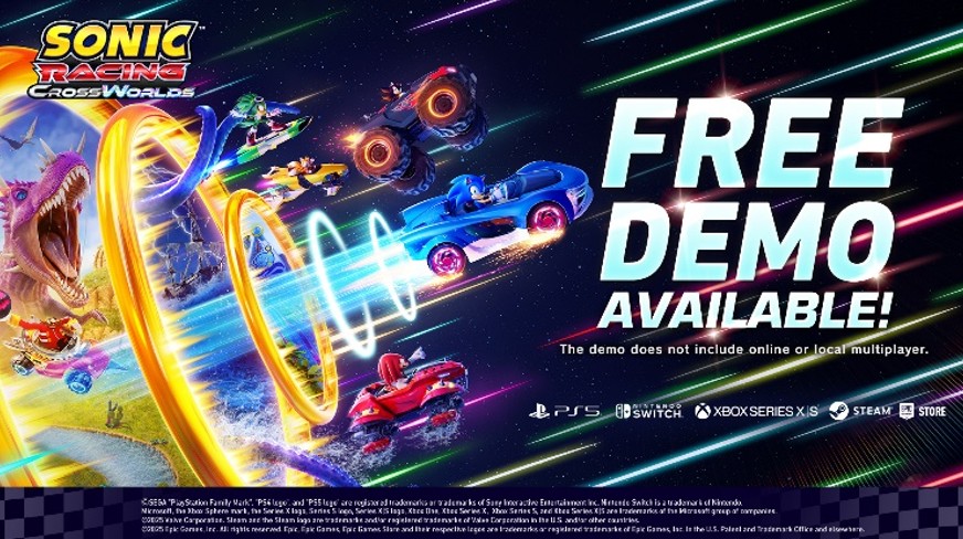 Sonic Racing: CrossWorlds Rilis Trailer Animasi, Demo Gratis, dan Campaign Tuk-tuk di Bangkok!