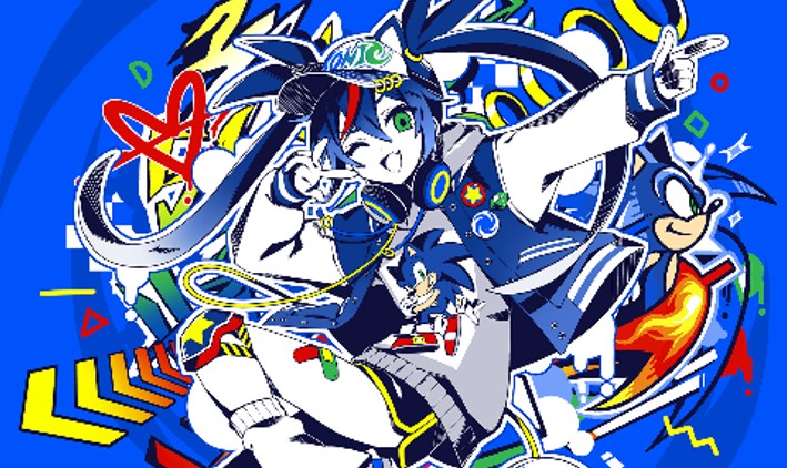 “We Are Pico Pico Hammers!!!!” Jadi Lagu Kedua Project ONSOKU, Kolaborasi Epik Sonic dan Hatsune Miku