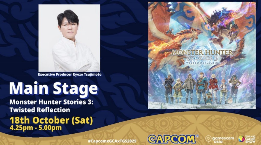 Capcom Hadirkan Program Spesial di gamescom asia x Thailand Game Show 2025