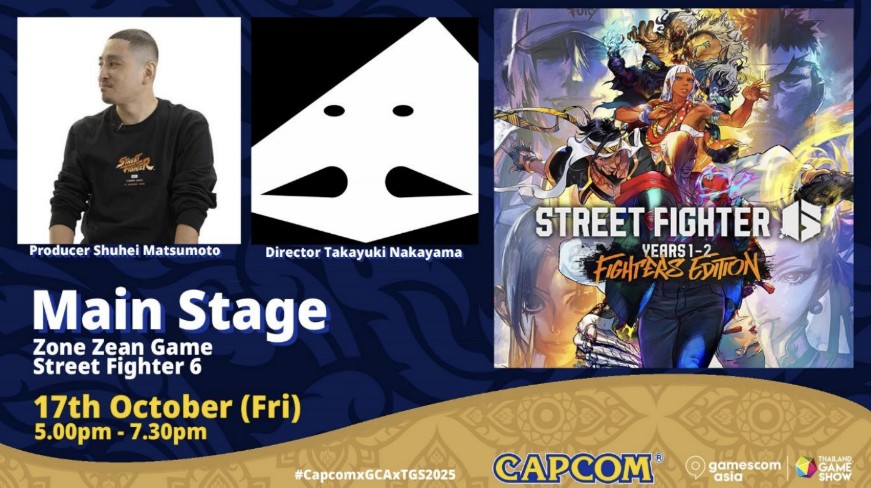 Capcom Hadirkan Program Spesial di gamescom asia x Thailand Game Show 2025