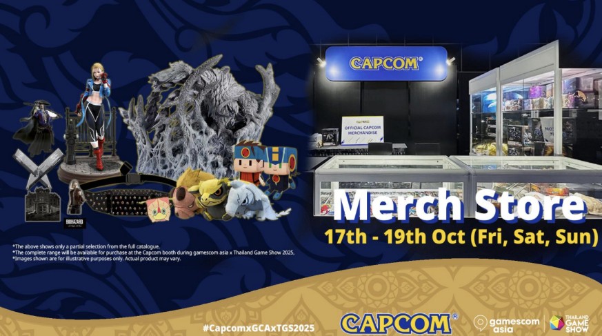 Capcom Hadirkan Program Spesial di gamescom asia x Thailand Game Show 2025