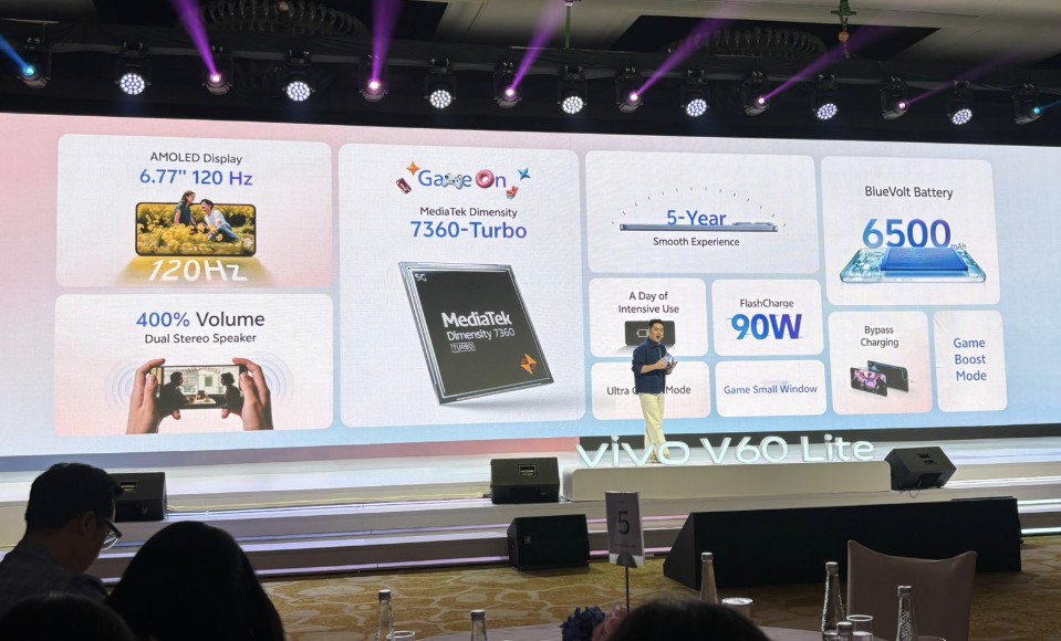 Vivo V60 Lite Resmi Dirilis di Indonesia, Hadirkan Performa Tangguh dengan Harga Mulai Rp3 Jutaan