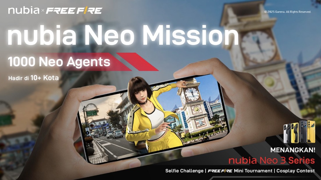 nubia Luncurkan Kampanye "Neo Mission": Ajak Penggemar Gaming di Indonesia untuk "Come, Snap, Win"