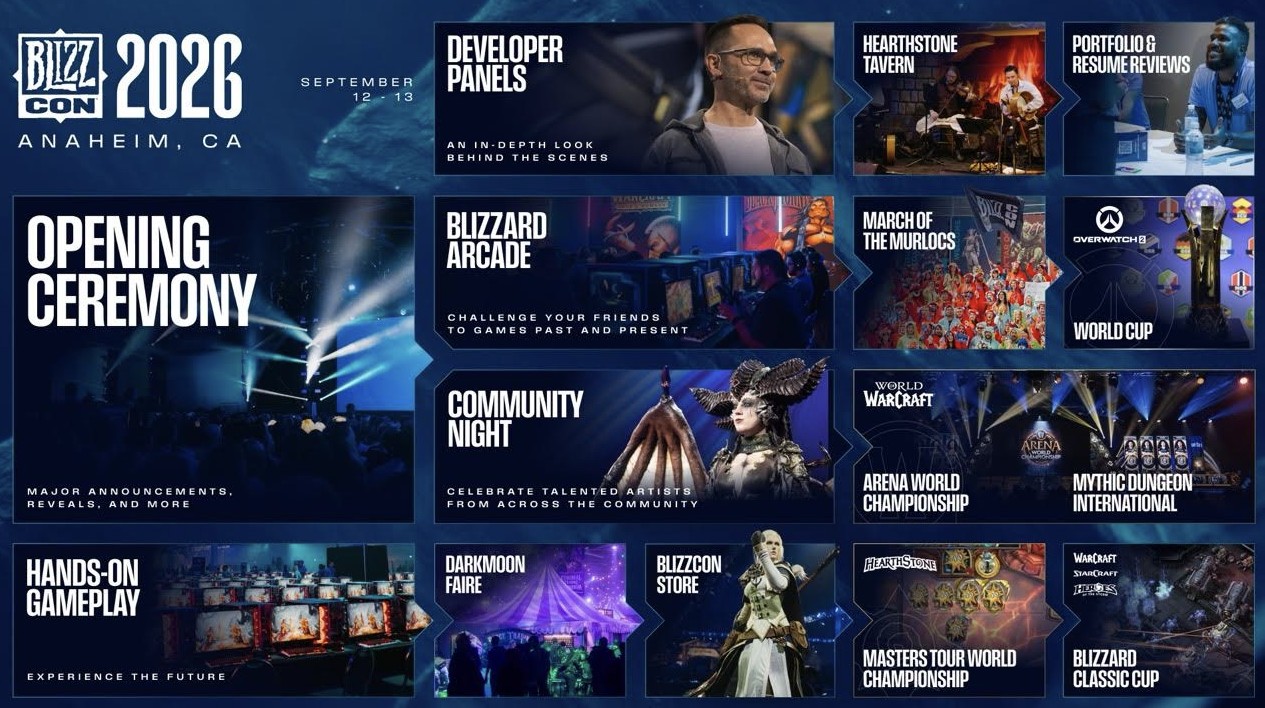 BlizzCon 2026 Resmi Diumumkan, Tiket Mulai Dijual November Ini!