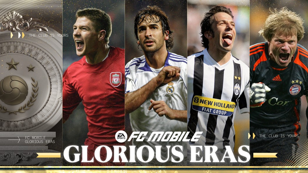 Nostalgia Sepak Bola di Genggaman: FC Mobile Gelar Kampanye “Glorious Eras” Bareng Liverpool, Real Madrid, Bayern, dan Juventus