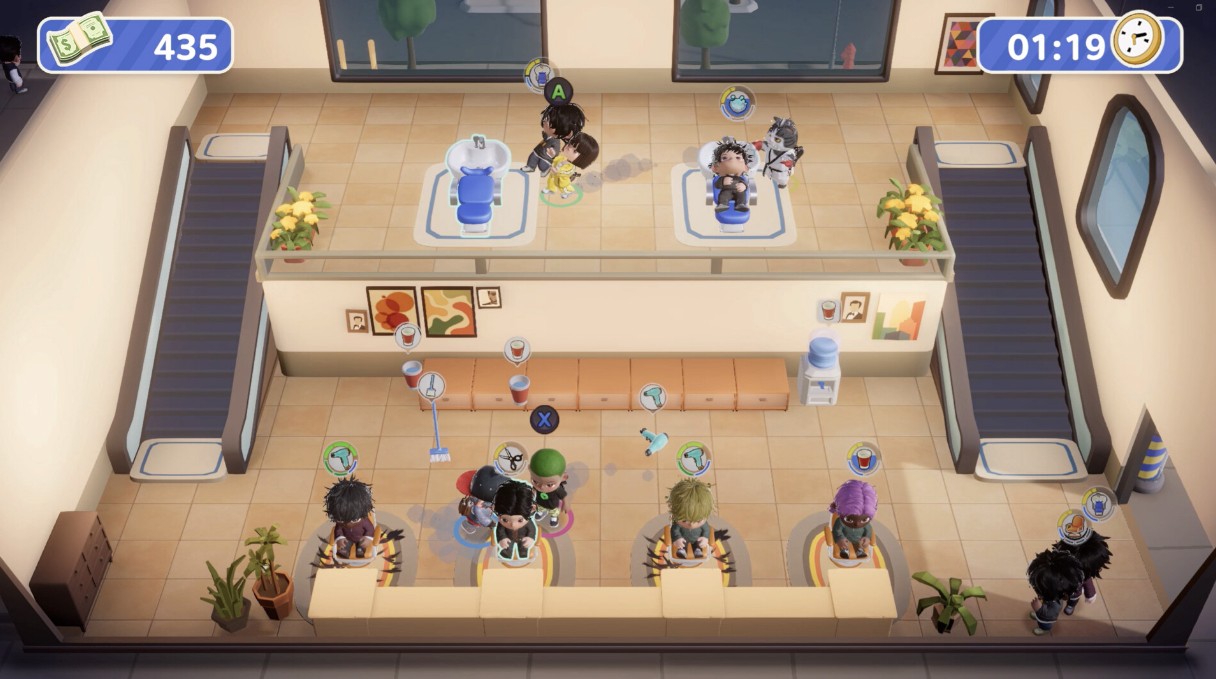 Garena Perkenalkan Choppy Cuts, Game Party Co-Op Bertema Salon dengan Sentuhan Karakter Free Fire