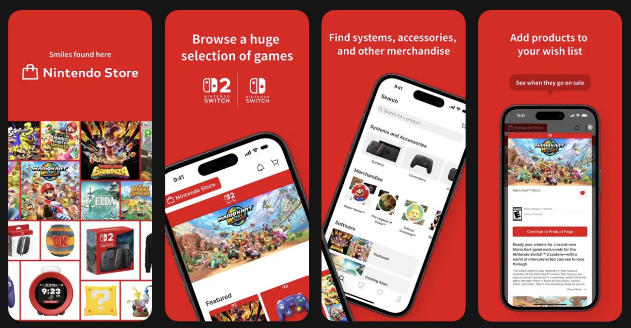 Nintendo Rilis Aplikasi Nintendo Store di iOS dan Android