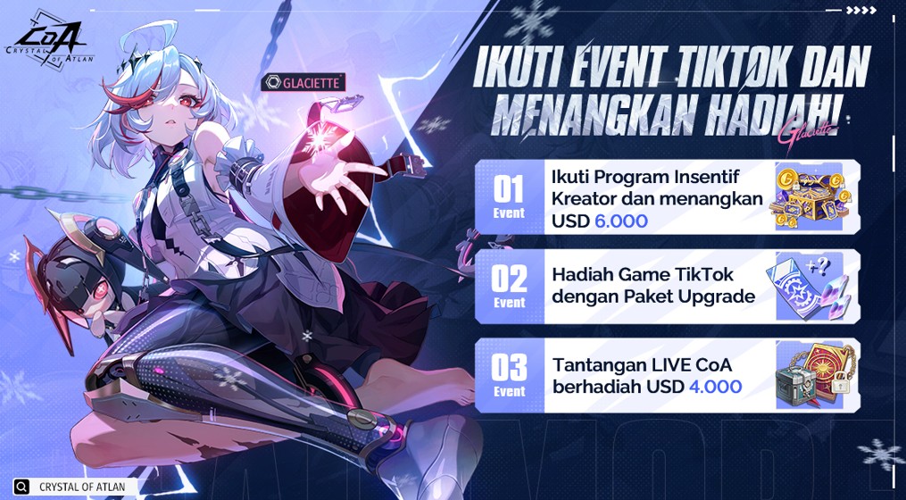 Perayaan 6 Bulan Crystal of Atlan Dimulai: Klaim Bonus, Coba Glaciette, dan Intip Festival Snowbrush Natal