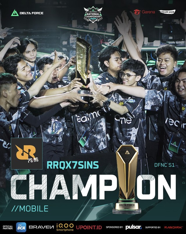 RRQx7SINS Juara DFNC Season 1 Mobile Usai Bungkam Alter Ego Elite 2-1