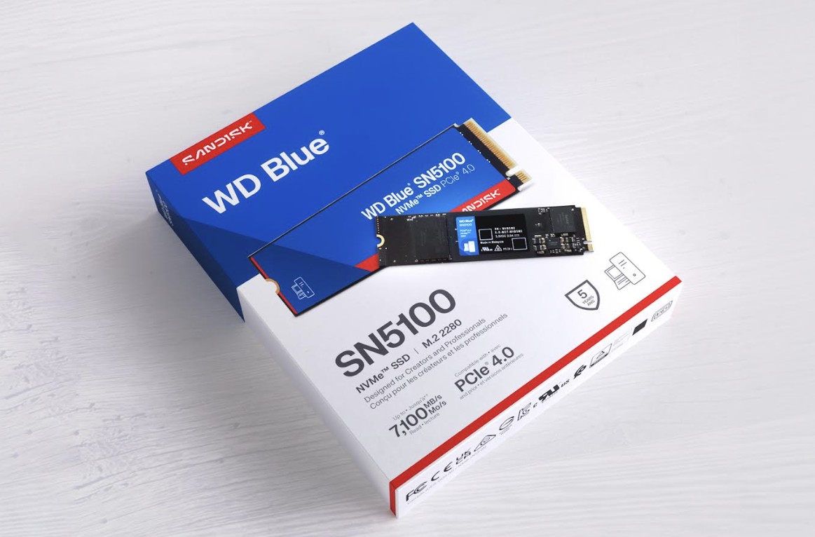 SanDisk Luncurkan WD Blue SN5100 NVMe SSD: Solusi Cepat untuk Kreator & Profesional AI