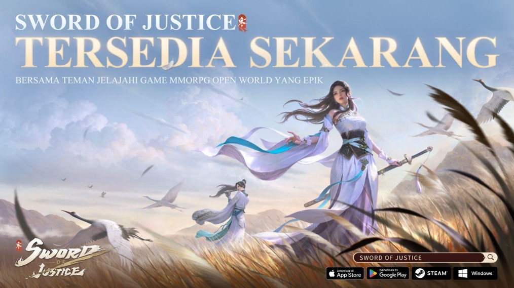 Sword of Justice Resmi Rilis di Asia Tenggara, Gaet Baifern dalam Video Series & Bagikan Hadiah 5 Juta Pra-Registrasi