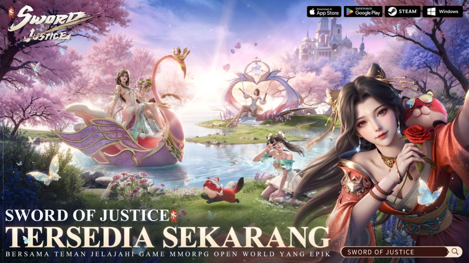 Sword of Justice Resmi Rilis di Asia Tenggara, Gaet Baifern dalam Video Series & Bagikan Hadiah 5 Juta Pra-Registrasi