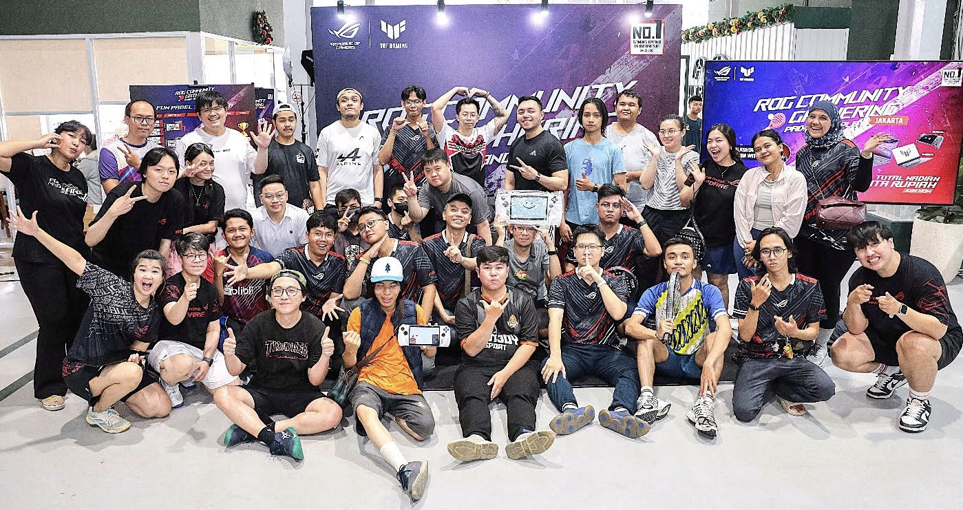 ASUS ROG Satukan Olahraga dan Gaming Lewat Acara ROG Community Gathering “Padel & Play” di Jakarta