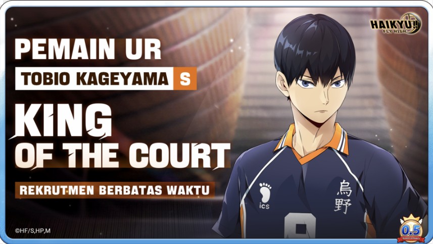 Duo “Freak Quick” Resmi Hadir di HAIKYU!! FLY HIGH, Rayakan Update 0.5 Anniversary dengan Event Musim Dingin