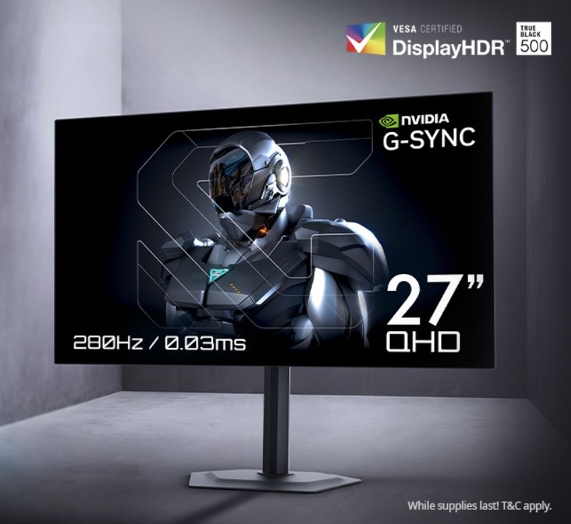 GIGABYTE MO27Q28G Resmi Hadir: Monitor Gaming OLED 280Hz dengan Bonus Battlefield 6