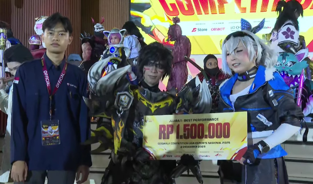 Inilah Juara Coswalk Competition di Playoff LEN 2025 Day 1