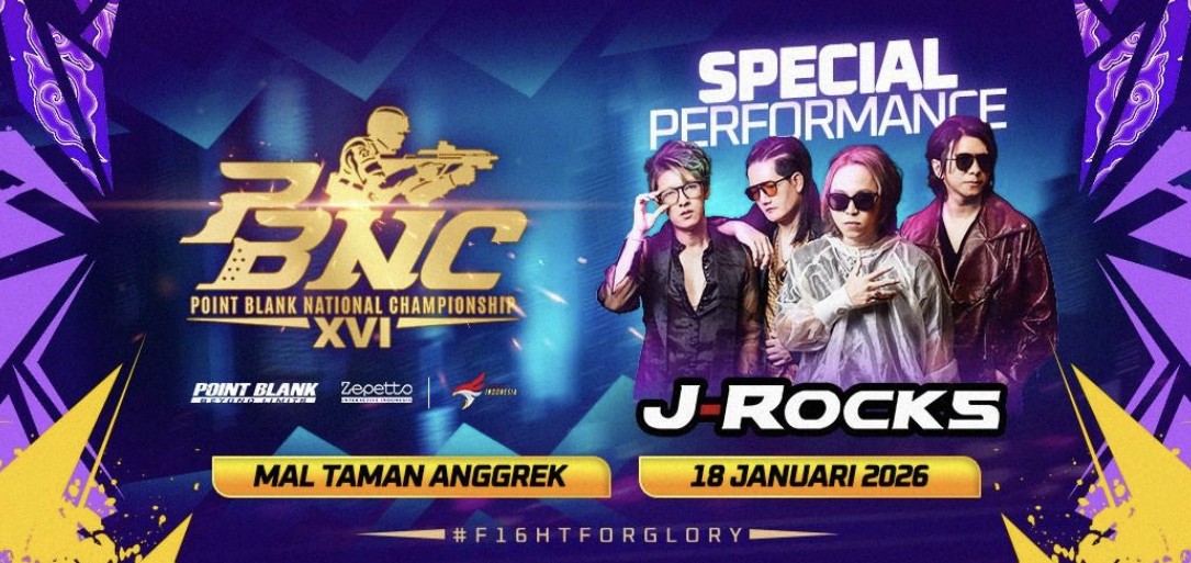 J-Rocks Siap Hibur Pengunjung Point Blank National Championship XVI di Mal Taman Anggrek