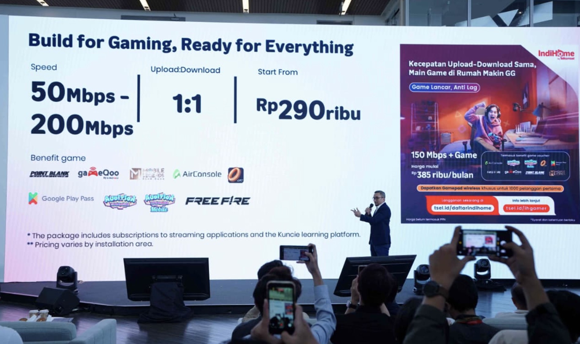 Ngegame Makin Stabil! Telkomsel–Nuon Rilis IndiHome Gamer Full 1:1 Speed, Mulai Rp290 Ribuan