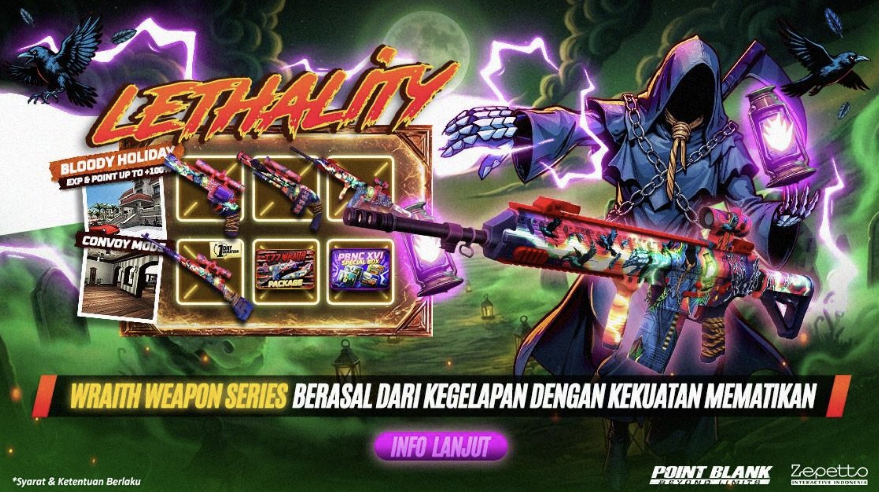 Update Point Blank Pekan Terakhir Januari 2026: Senjata Wraith Baru, Special Box PBNC, hingga Tactical Weapon Gratis
