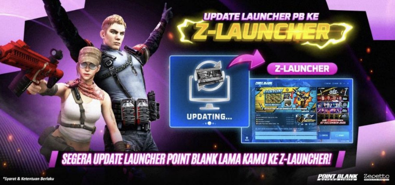 Point Blank Indonesia Awal Februari 2026: Senjata PKM Baru, Event Valentine di Rampart Town, Wajib Pakai Z-Launcher