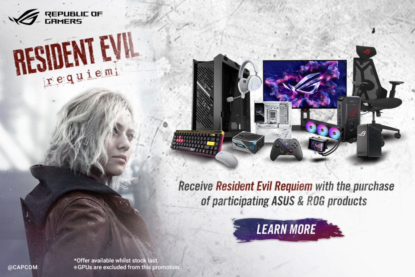 ROG Bundling Resident Evil Requiem Gratis, Berlaku 26 Februari–9 April 2026 untuk Pembelian Produk Tertentu