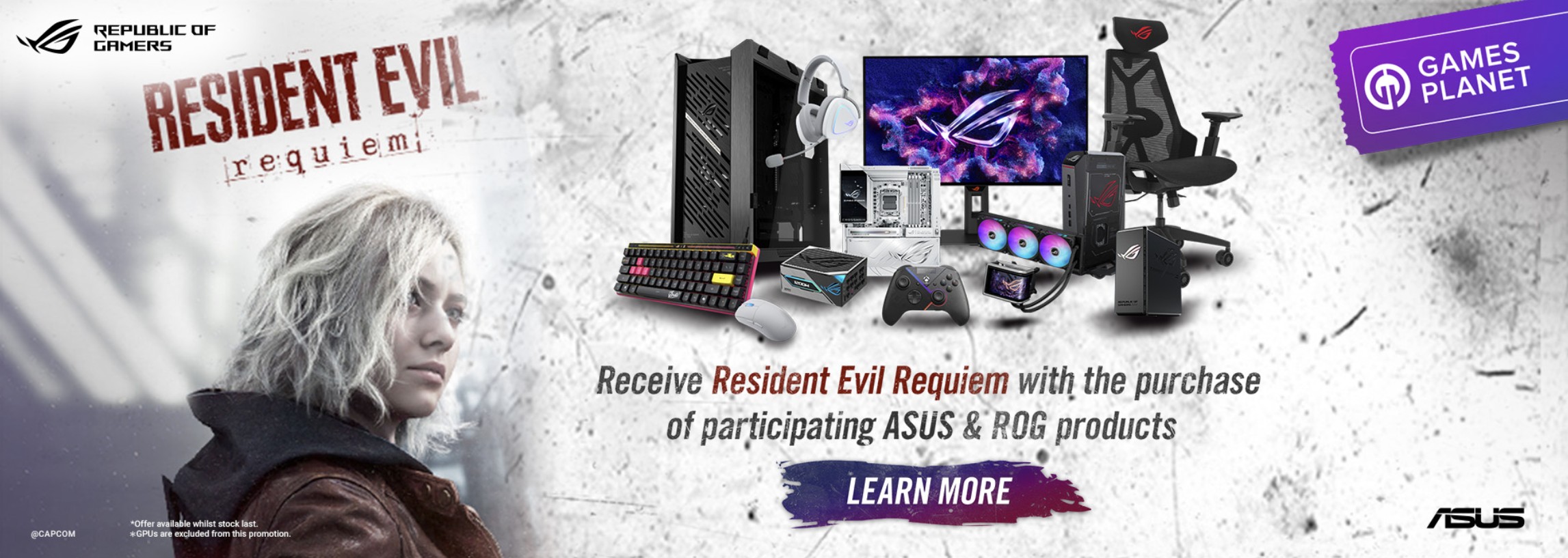 ROG Bundling Resident Evil Requiem Gratis, Berlaku 26 Februari–9 April 2026 untuk Pembelian Produk Tertentu