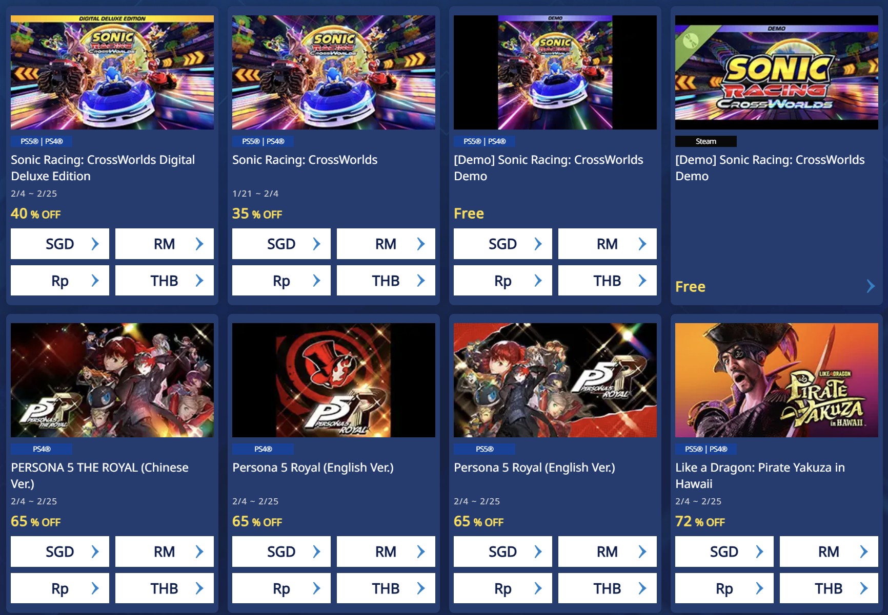 SEGA “Year of the Horse Sale” Hadir di PlayStation Store, Diskon Besar hingga 25 Februari 2026