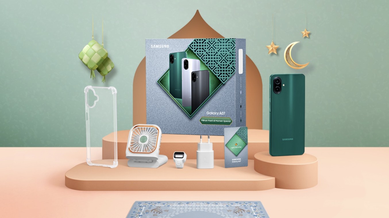 Sambut Ramadan Lebih 'Cuan'! Samsung Galaxy A07 & A17 Hadir dengan Paket Spesial Hari Raya, Bonus Logam Mulia!