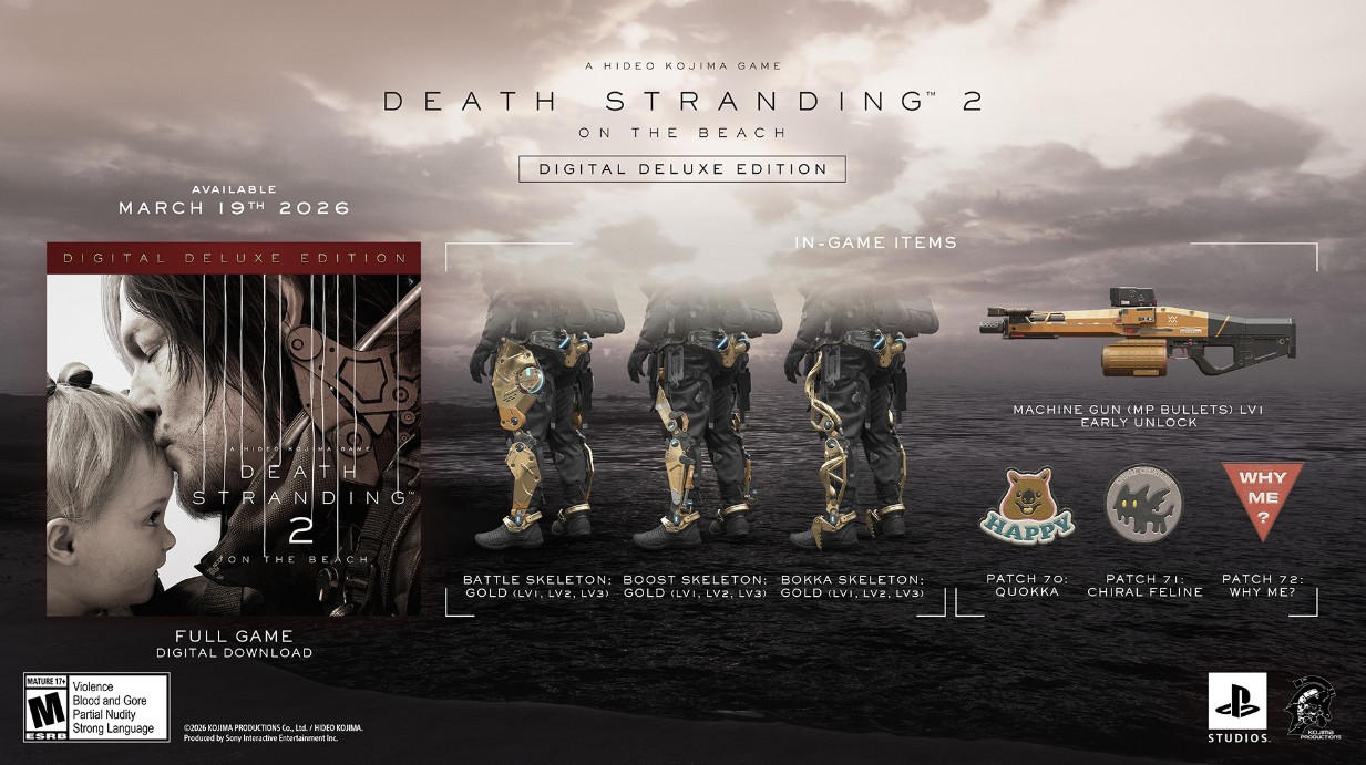 Siap-Siap Jadi Kurir Lagi! Death Stranding 2: On the Beach Resmi Meluncur ke PC 19 Maret 2026