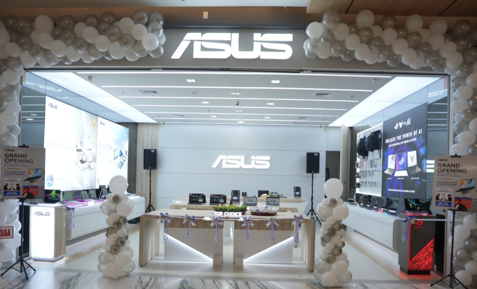 Surganya Tech Enthusiast! ASUS Exclusive Store Buka Experience Center di Summarecon Mall Bekasi