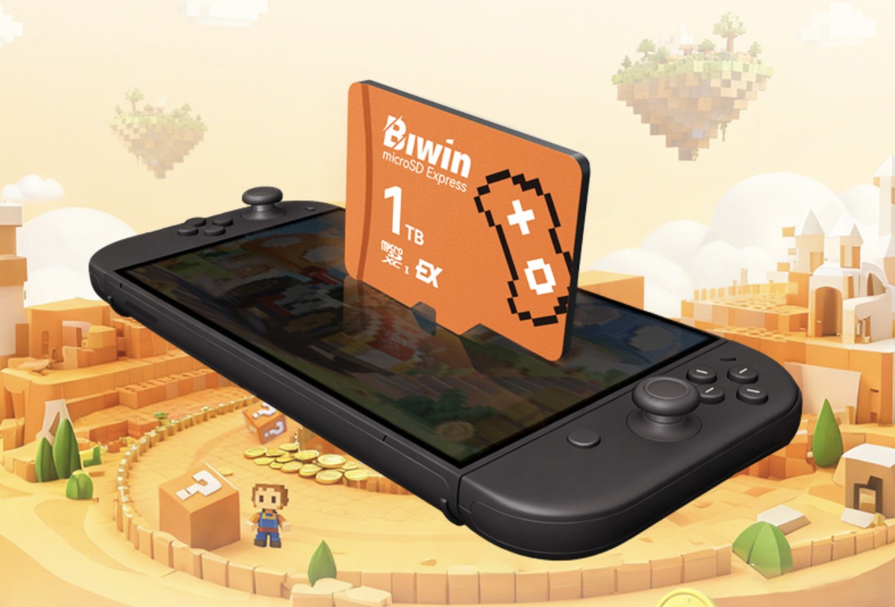 Tingkatkan Performa Konsol Handheld Kamu! Biwin Rilis Amber ME300 microSD Express Card Super Ngebut