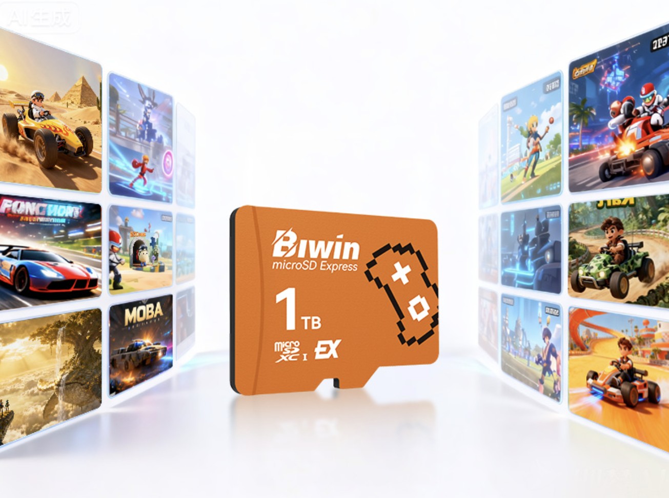 Tingkatkan Performa Konsol Handheld Kamu! Biwin Rilis Amber ME300 microSD Express Card Super Ngebut