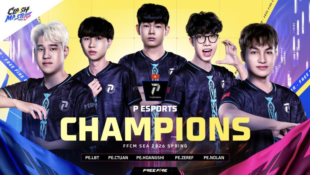 Dominasi Vietnam: P Esports Taklukkan FFCM SEA 2026 Spring