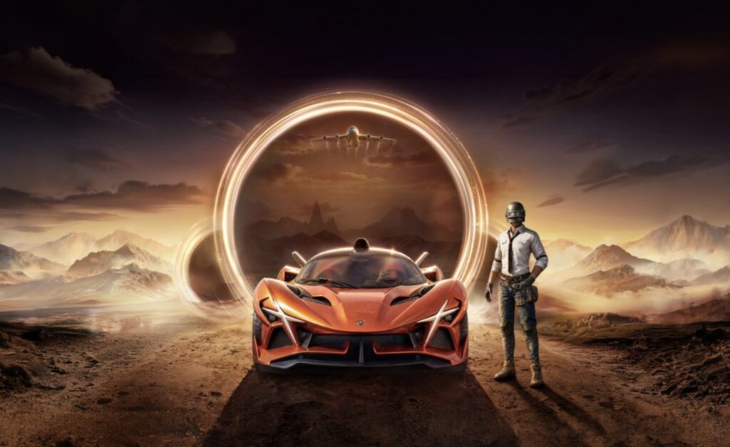 Laju Kencang di Battleground! PUBG MOBILE Gandeng Apollo Automobil Hadirkan Hypercar Sultan