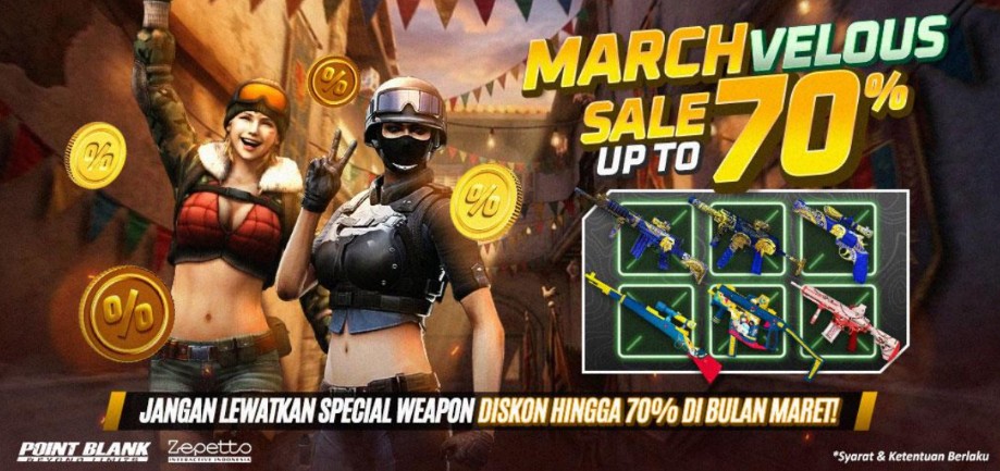 Sambut Ramadhan, Point Blank Indonesia Tebar Diskon 70% dan Misi Berhadiah Gratis