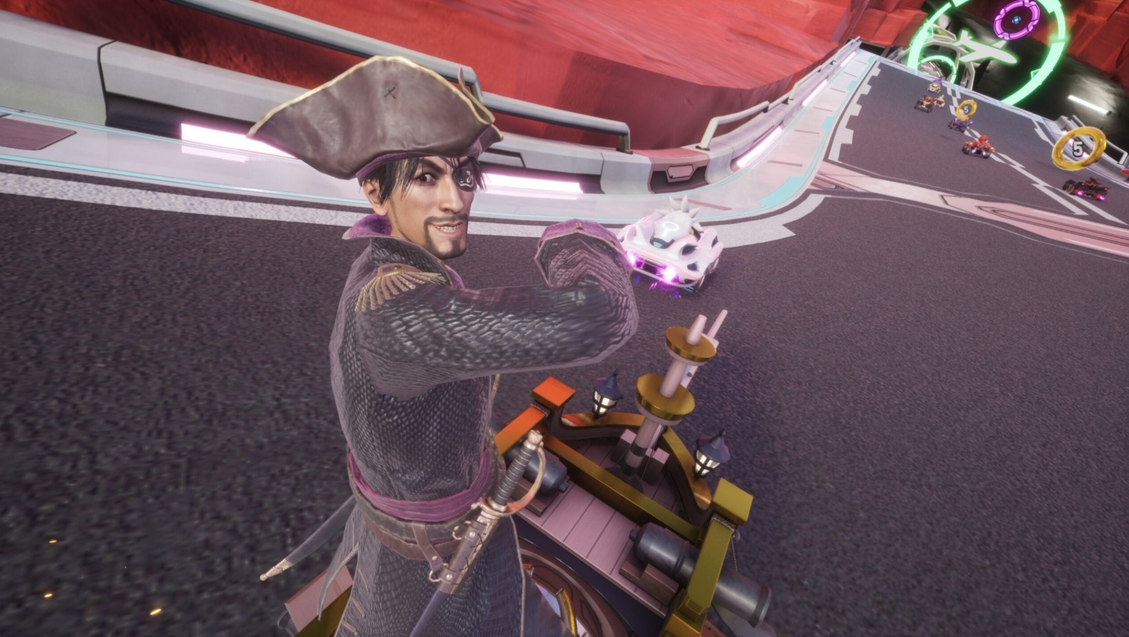 Captain Majima Resmi Gabung di Sonic Racing: CrossWorlds