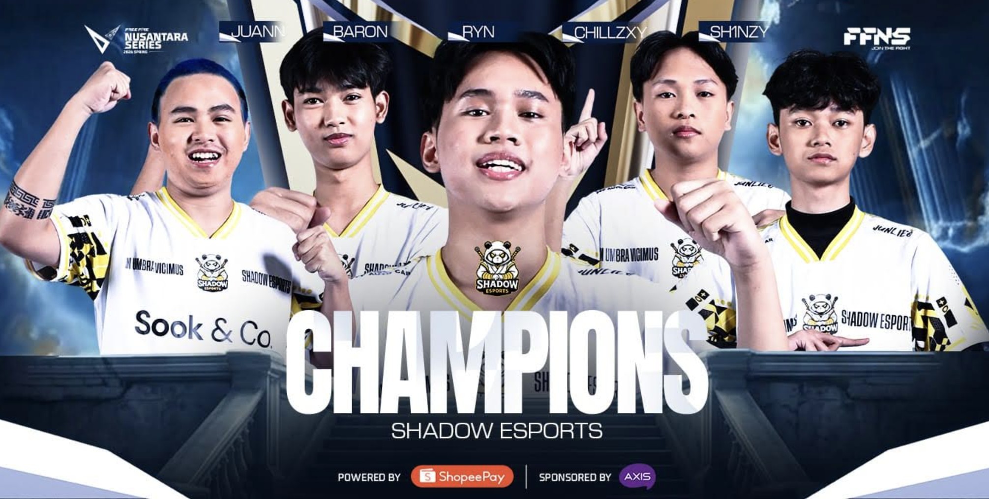 Drama Champion Rush di Palembang: Shadow Esports Resmi Rajai FFNS 2026 Spring!