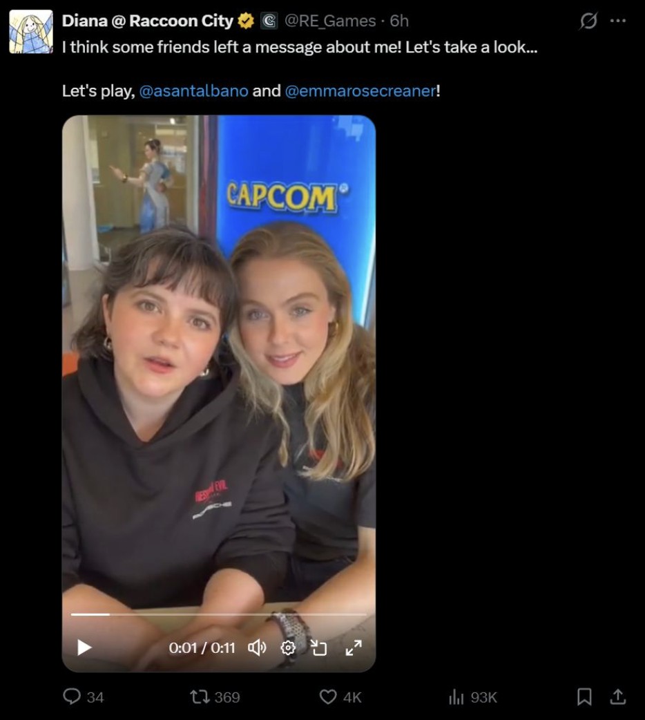 Invasi Diana, Dari Pragmata Hingga "Takeover" Akun Resmi Resident Evil