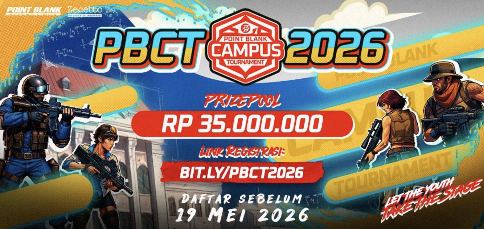 Jalur Emas Menuju Pro: PBCT 2026 Tantang Mahasiswa Se-Indonesia Rebut Prize Pool 35 Juta!