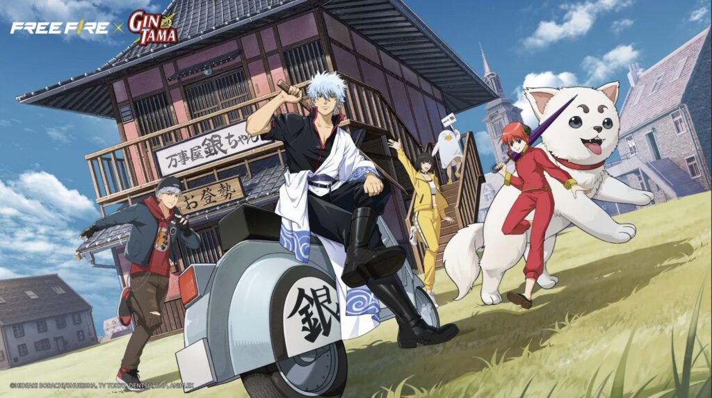 Yorozuya Invasi Bermuda! Kolaborasi Free Fire x GINTAMA Bawa Aksi Kocak ke Arena
