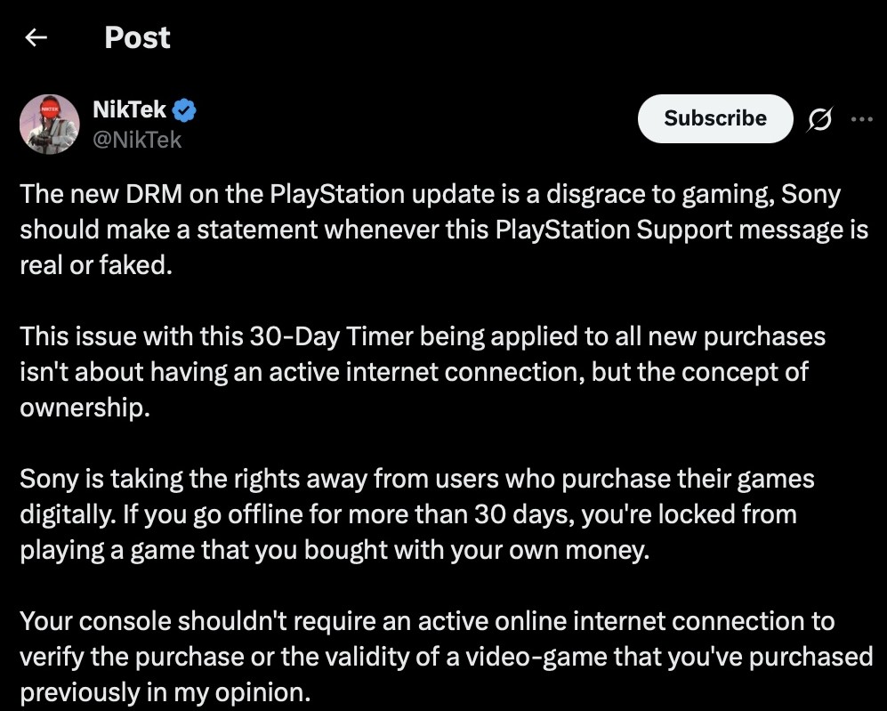 Pengguna Konsol PlayStation Ancam Boikot Game Digital Menyusul Kebijakan DRM Baru