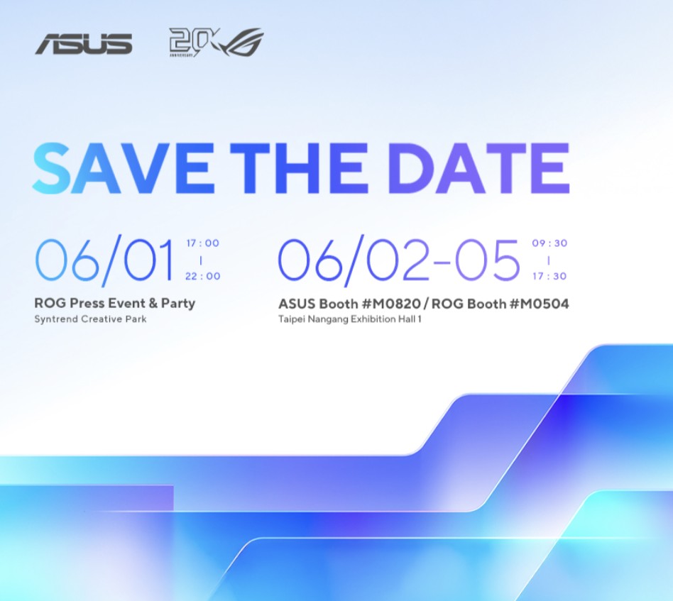 Dua Dekade Inovasi: ASUS dan ROG Siap Pamerkan Masa Depan AI di Computex 2026