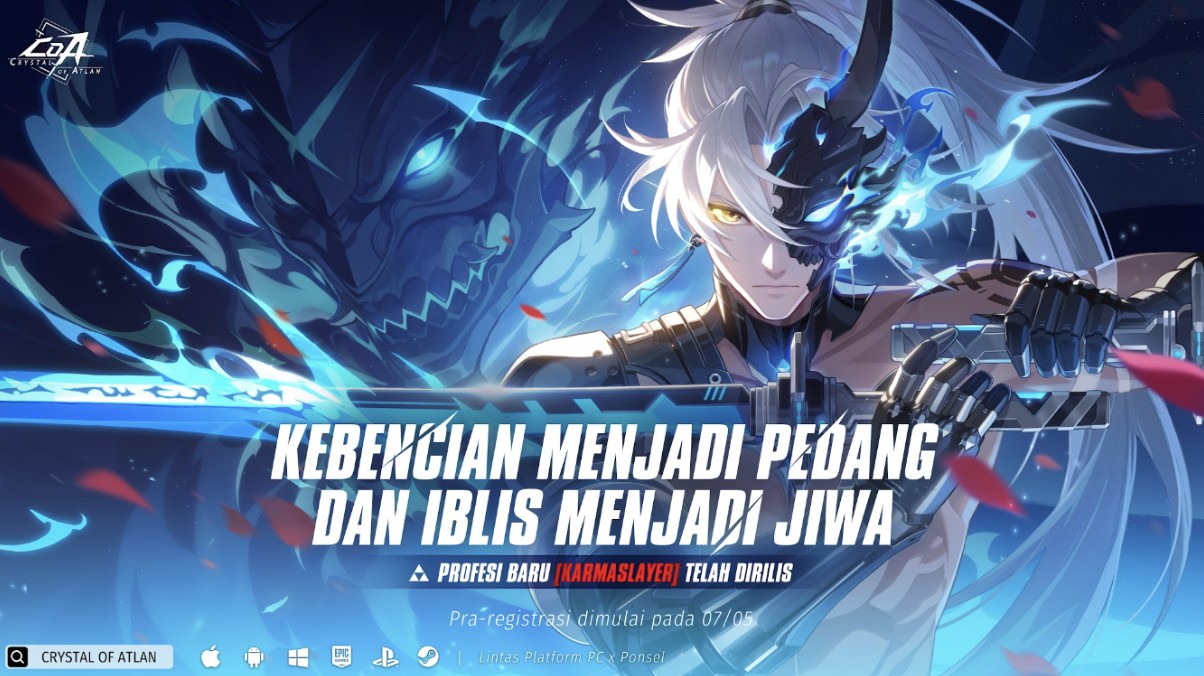 Kombo Tak Terbatas! Kolaborasi Epik Crystal of Atlan x NieR:Automata Resmi Meluncur Mei Ini
