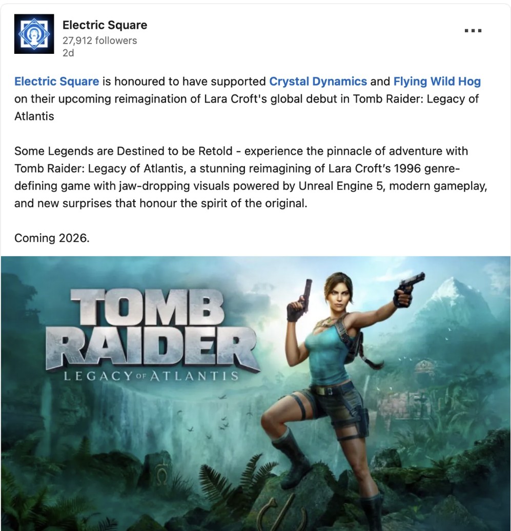 Tomb Raider Legacy of Atlantis Dipastikan Tetap Rilis Tahun 2026