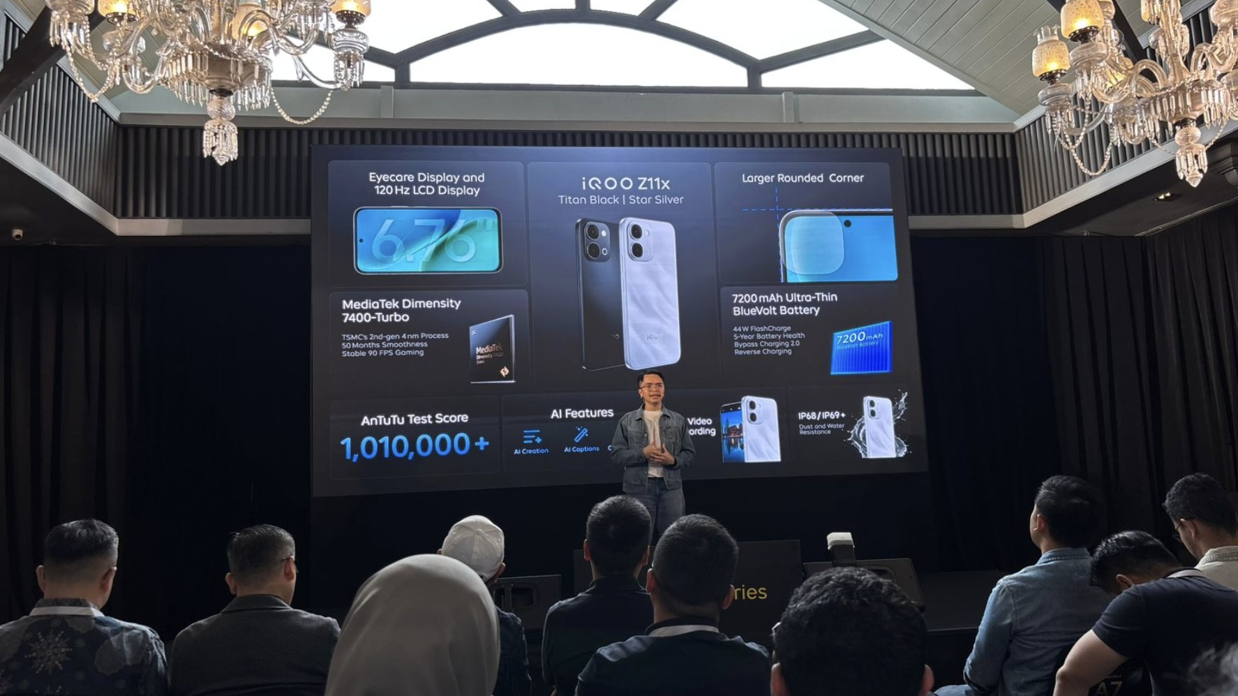 iQOO Z11 Series Resmi Mendarat di Indonesia, Cetak Rekor MURI Baterai Terbesar 9.020mAh
