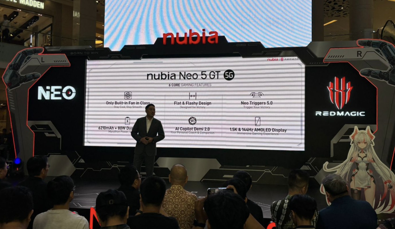 nubia Luncurkan Neo 5 Series, Bawa Kipas Internal dan Bonus Emas Batangan!
