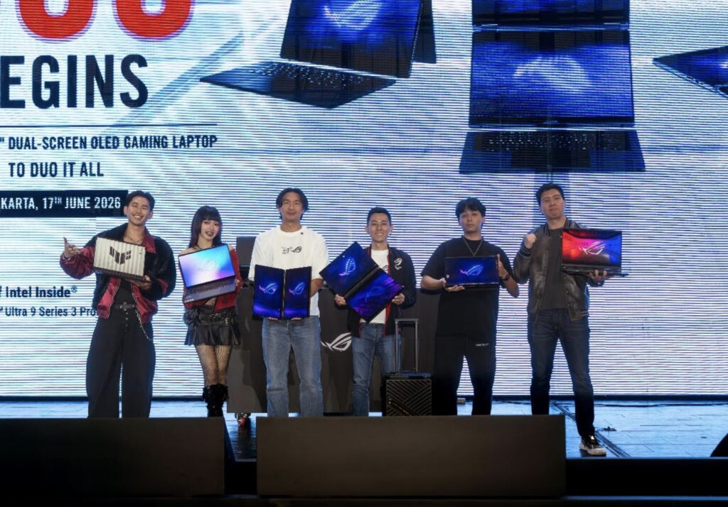 ASUS ROG Zephyrus Duo 2026 (GX651) Resmi Menggebrak Indonesia, Laptop Sultan Dual-Screen OLED Pertama di Dunia!